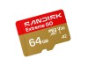 SANDISK MICROSDXC EXTREME GO 64GB 170MB/s UHS-I V30 Memory Card MicroSD SANDISK MICROSDXC EXTREME GO 64GB 170MB/s UHS-I V30 Memory Card MicroSD